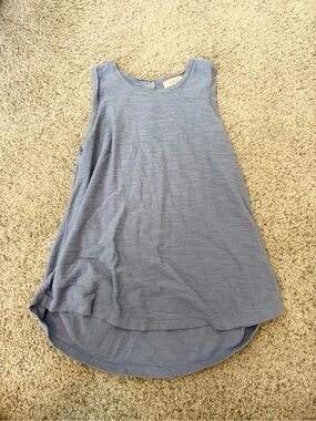 Loft Women’s XS Tank Top Periwinkle Blue Crew Neck Lightweight